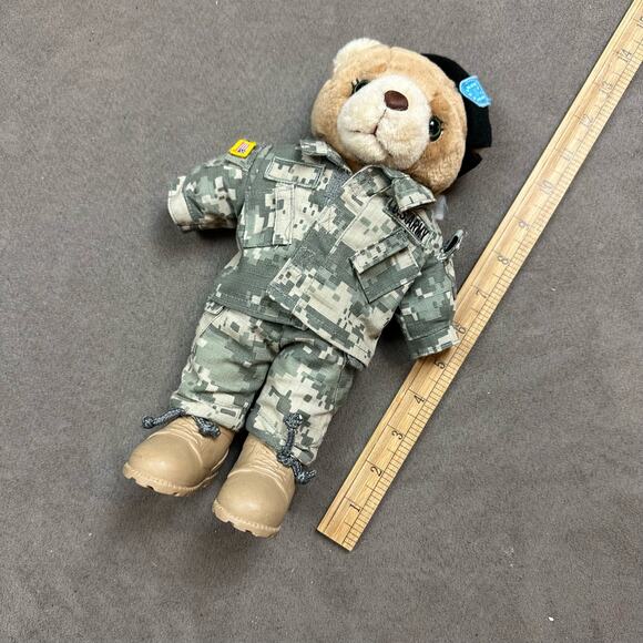 Ira Green Bear Forces of America US Army Teddy Bear Female Mom Woman Girl - Picture 10 of 11